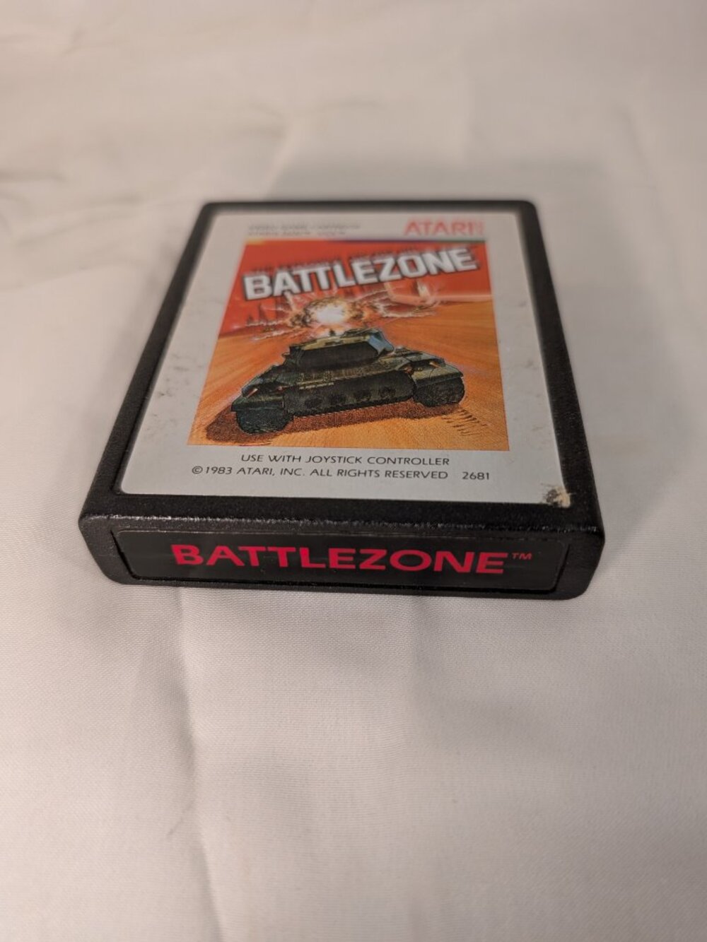 Vintage 1983 Atari Battlezone Atari 2600 VCS Video Game Cartridge - Picture 4 of 6